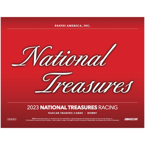 2023 Panini National Treasures Racing Hobby 4 Box Case