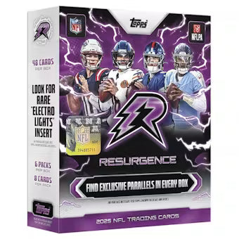 PREORDER: 2025 Topps Resurgence Football Mega Box