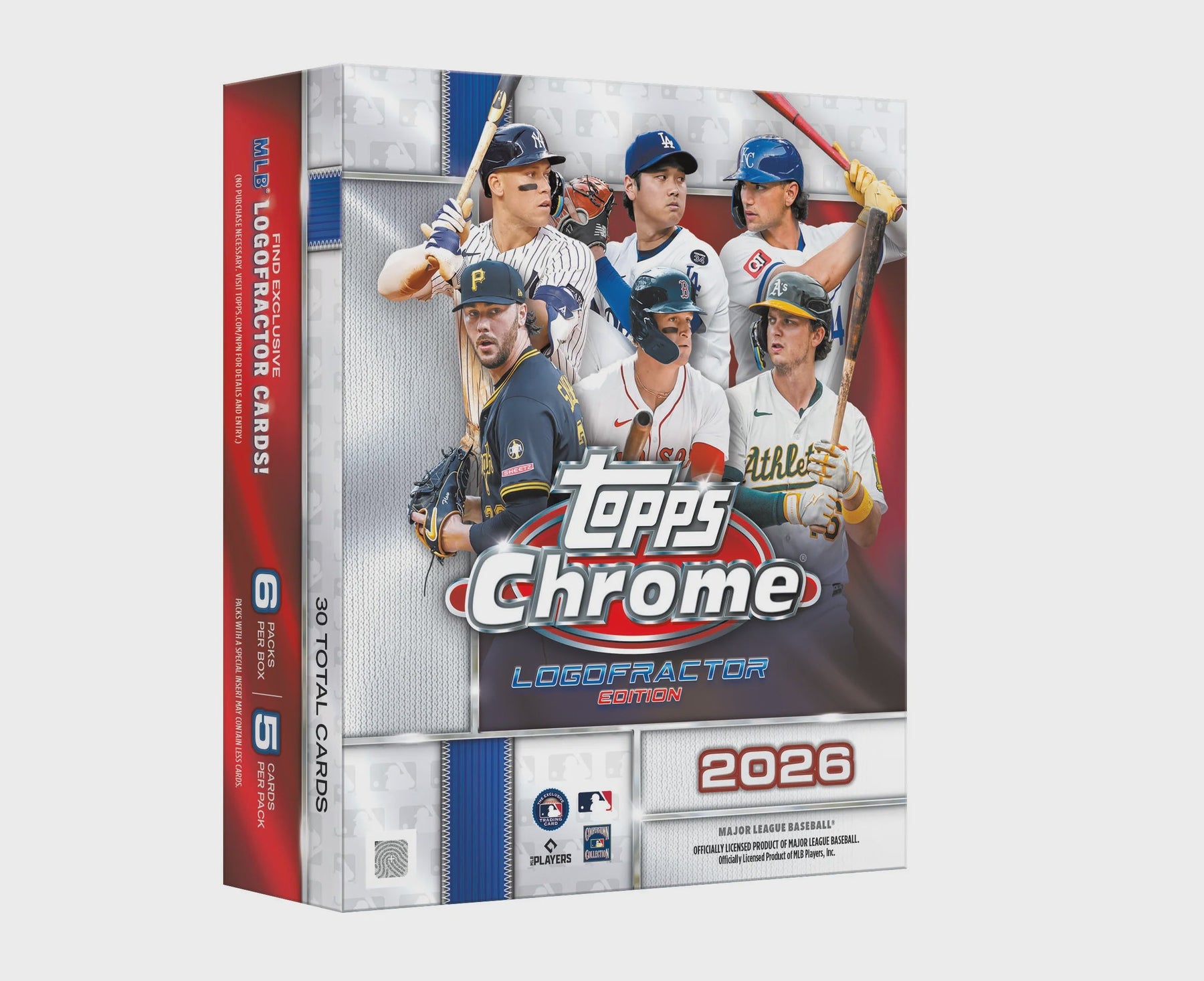 PRE ORDER 2026 Topps Chrome Baseball Logofractor Edition Box