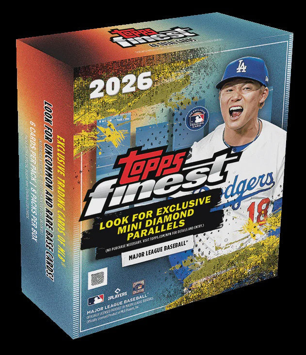 2026 Topps Finest Baseball Mega Box