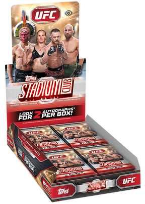 PREORDER: 2026 Topps Stadium Club UFC Hobby Box