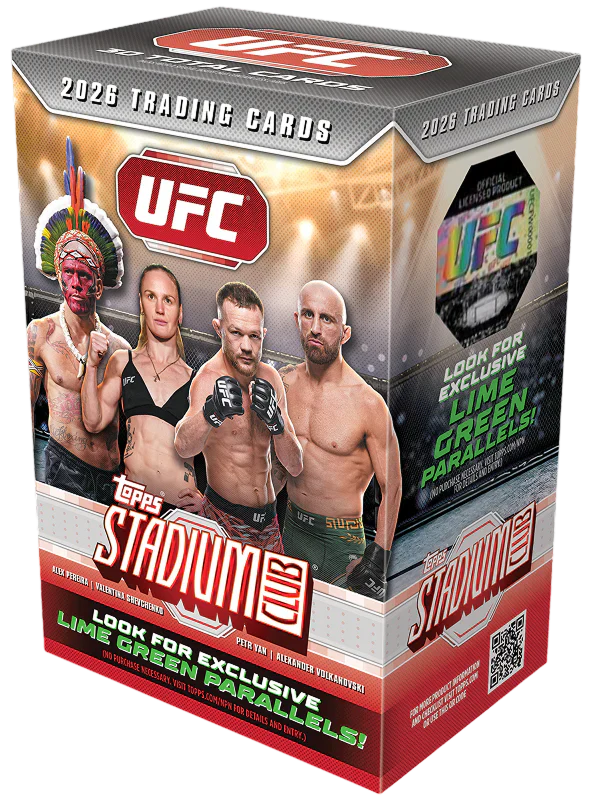 PREORDER: 2026 Topps Stadium Club UFC Value Box