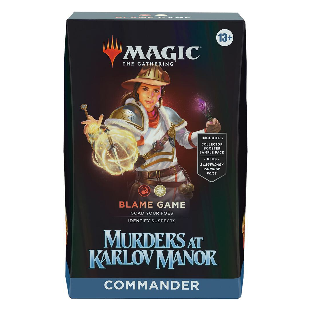 Magic the Gathering: Murders at Karlov Manor Commander Deck - Blame Game