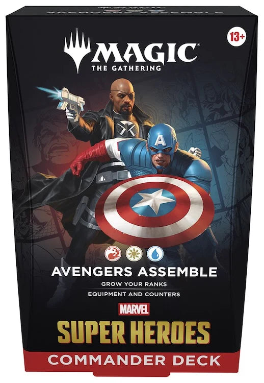 Magic The Gathering Marvel Super Heroes Commander Deck