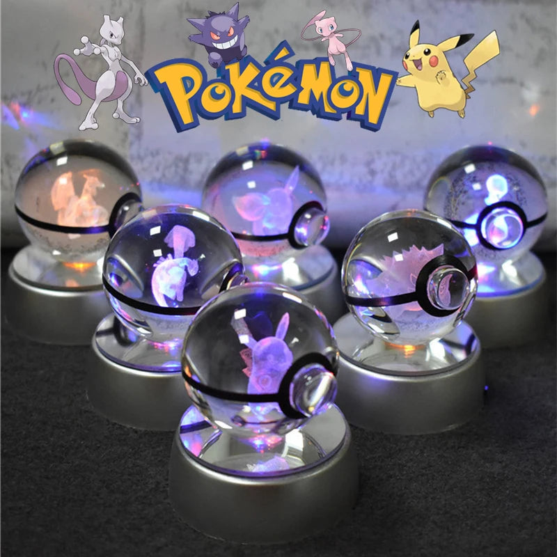 Pokémon 3D Leuchtkugel 🌟💡