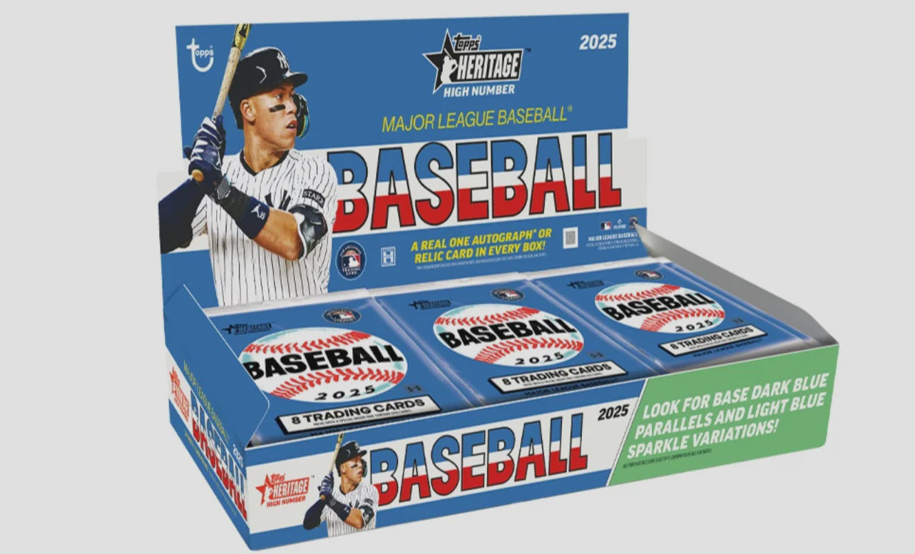 2025 Topps Heritage High Number Baseball Hobby Box