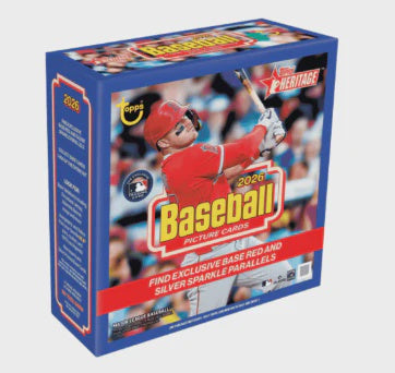 2026 Topps Heritage Baseball Mega Box