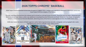 PREORDER: 2026 Topps Chrome Baseball Mega Box (July 22)
