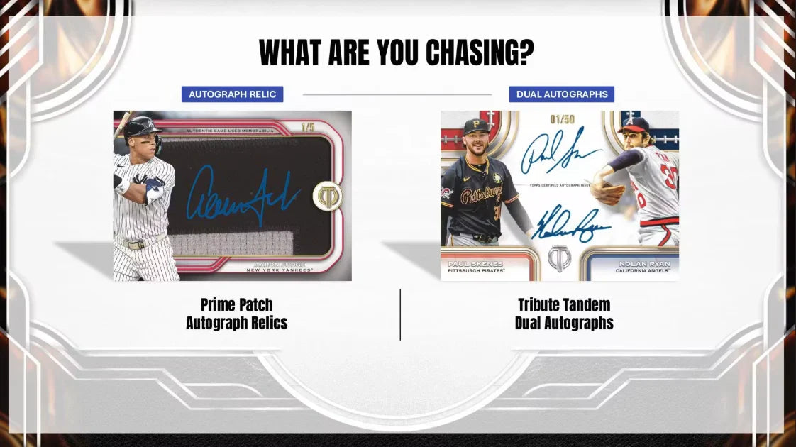 PREORDER: 2026 Topps Tribute Baseball Hobby Box (July 29)