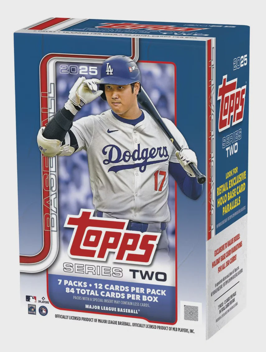 2025 Topps Series 2 Baseball Blaster Box (7 Packs)