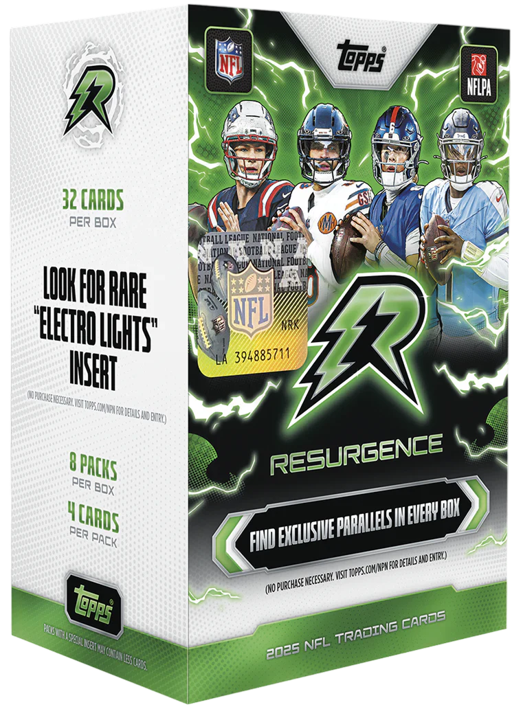 PREORDER: 2025 Topps Resurgence Football Value Box