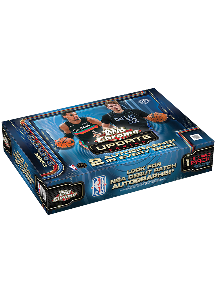 PREORDER: 2025/26 Topps Chrome Update NBA Basketball Breaker Delight Box