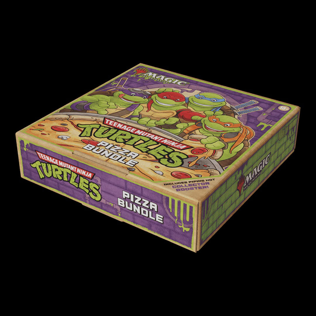Magic The Gathering Teenage Mutant Ninja Turtles Pizza Bundle Sealed TCG Product