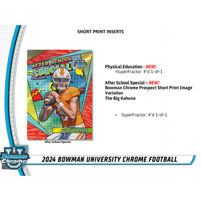 2024 Bowman University Chrome Football Breaker's Delight Case